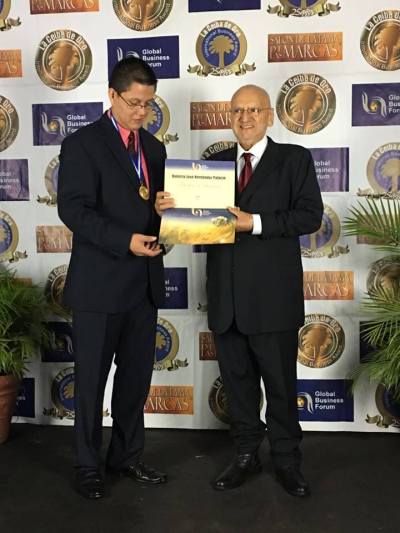 Premiación internacional La Ceiba de Oro 2016